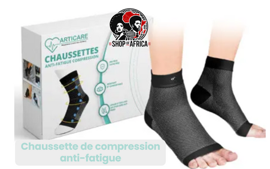 Chaussette de compression anti-fatigue